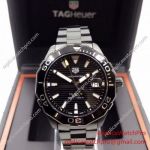 Japan Grade Replica Tag Heuer Calibre 5 Automatic Watch Black Dial Black Plated